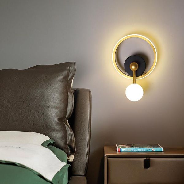 wall lamp led gold background sconce bedroom bedside lighting nordic modern aisle corridor luxury home decoration ring light
wall lamp led gold background sconce bedroom bedside lighting nordic modern aisle corridor luxury home decoration ring light