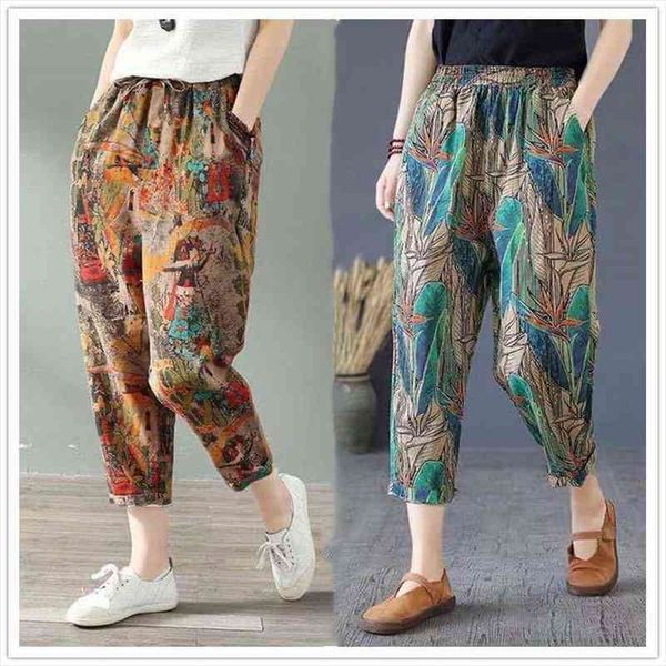 cotton linen harem summer fashion womens pant graffi printed casual high waist calf length loose trousers female streetwear, Black;white
cotton linen harem summer fashion womens pant graffi printed casual high waist calf length loose trousers female streetwear, Black;white