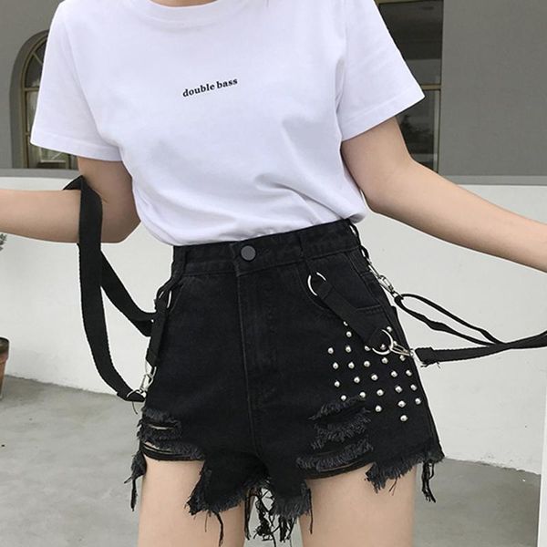 women's jeans 2021 summer beg black pants women beaded shirt holes belt denim shorts, Blue
women's jeans 2021 summer beg black pants women beaded shirt holes belt denim shorts, Blue