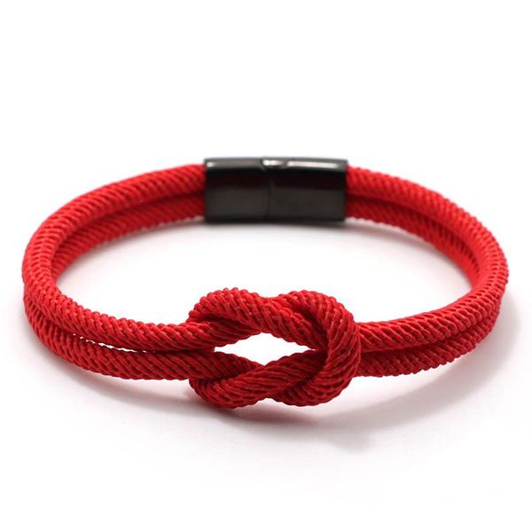 beaded, strands 100% stainless steel bracelet for men women double red thread braclet chinese knot lucky braslet gift boyfriend girlfriend, Black
beaded, strands 100% stainless steel bracelet for men women double red thread braclet chinese knot lucky braslet gift boyfriend girlfriend, Black
