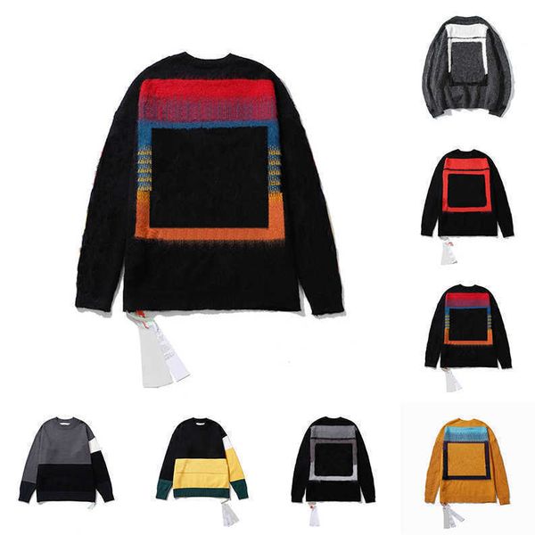warm winter mens womens designers sweaters brands man s clothes luxurys white clothing knitted low neck men sweater, White;black
warm winter mens womens designers sweaters brands man s clothes luxurys white clothing knitted low neck men sweater, White;black
