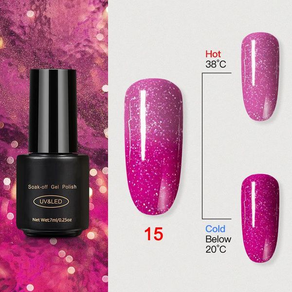 glitter soak-off uv gel nail polish temperature change color manicure art sttx889, Red;pink
glitter soak-off uv gel nail polish temperature change color manicure art sttx889, Red;pink