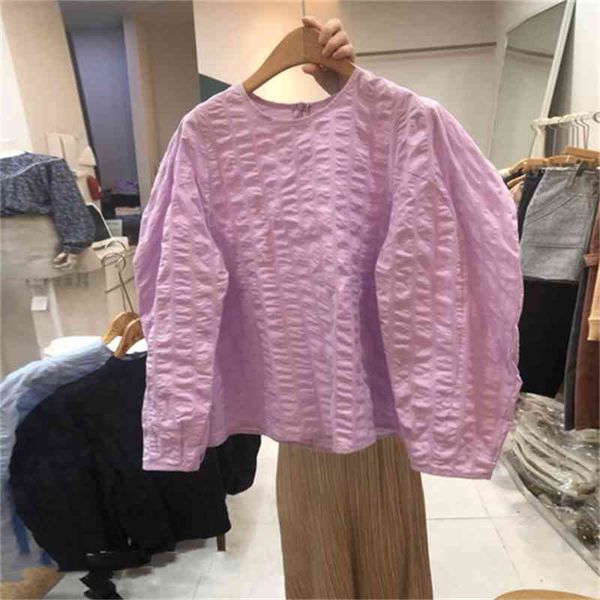 women's hoodies & sweatshirts korean pleated causal blouse female manga o-neck shirt 2021 spring mujer shirts veran, Black
women's hoodies & sweatshirts korean pleated causal blouse female manga o-neck shirt 2021 spring mujer shirts veran, Black