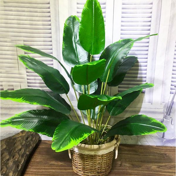 decorative flowers & wreaths 85cm 18 heads tropical banana tree large artificial palm plants plastic monstera branches fake leaves for home
decorative flowers & wreaths 85cm 18 heads tropical banana tree large artificial palm plants plastic monstera branches fake leaves for home