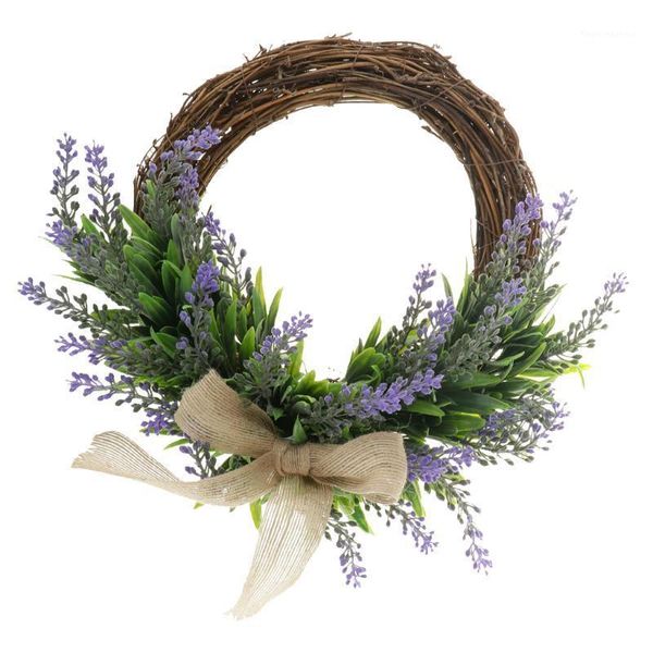 decorative flowers & wreaths artificial simulation lavender flower wreath rattan garland home shop wedding decor 30cm/12 inch hanging floral
decorative flowers & wreaths artificial simulation lavender flower wreath rattan garland home shop wedding decor 30cm/12 inch hanging floral