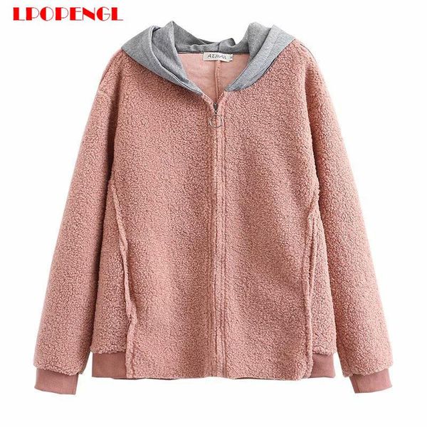 women's hoodies & sweatshirts autumn winter pullover sweatshirt 2021 hooded ladies pure color sweet style zipper stitching long sleeve, Black
women's hoodies & sweatshirts autumn winter pullover sweatshirt 2021 hooded ladies pure color sweet style zipper stitching long sleeve, Black