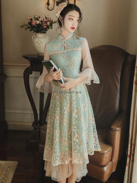 chinese dress cheongsam qipao hollow out perspective satin nightclub elegant party ethnic clothing, Red
chinese dress cheongsam qipao hollow out perspective satin nightclub elegant party ethnic clothing, Red