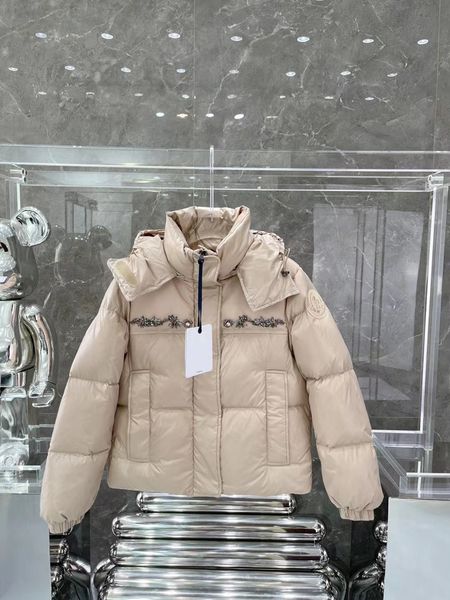 women nylon short down jacket zipper closure pockets belt thick warm coat classic designer woman fur hood winter loose outwear, Black
women nylon short down jacket zipper closure pockets belt thick warm coat classic designer woman fur hood winter loose outwear, Black