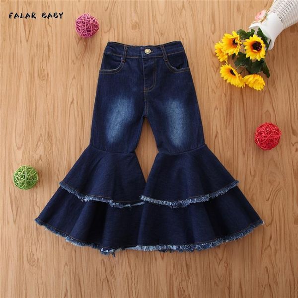 fashion girls jeans elastic waist hole denim flared pant trouser toddler kids baby spring autumn outfits clothes, Blue
fashion girls jeans elastic waist hole denim flared pant trouser toddler kids baby spring autumn outfits clothes, Blue