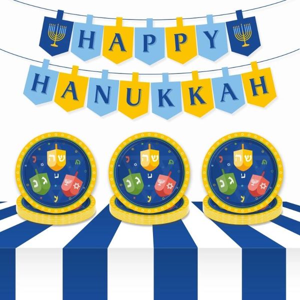 disposable dinnerware happy jewish hanukkah candle chanukah party plates tableware sets menorah ceramic favors decorations
disposable dinnerware happy jewish hanukkah candle chanukah party plates tableware sets menorah ceramic favors decorations
