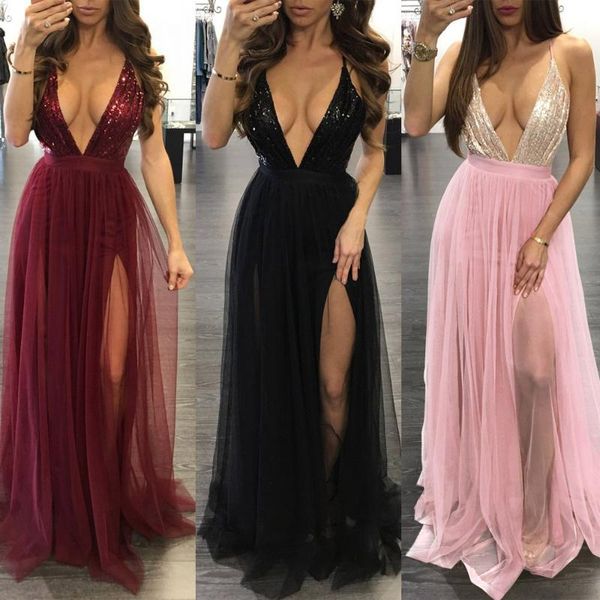 ethnic clothing sequined stitching chiffon dress long sling deep v backless women's evening, Red
ethnic clothing sequined stitching chiffon dress long sling deep v backless women's evening, Red