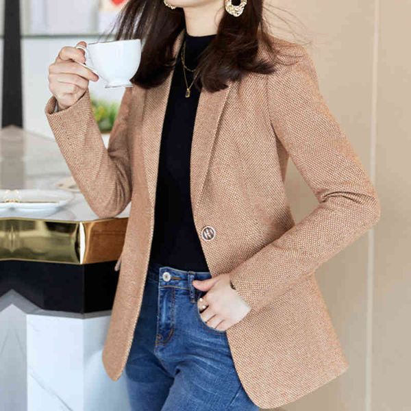 women's suits & blazers women office lady long sleeve pocket blazer elegant single button straight small plaid notched chic coat outerw, White;black
women's suits & blazers women office lady long sleeve pocket blazer elegant single button straight small plaid notched chic coat outerw, White;black