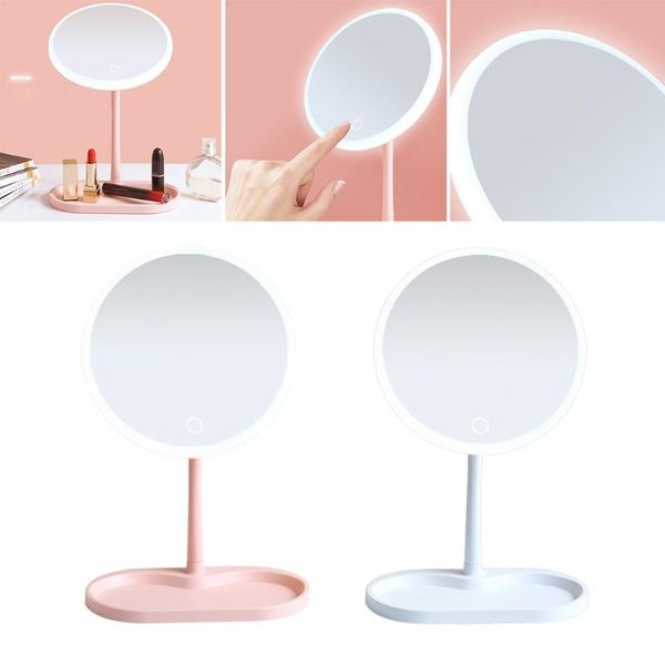 mirrors led lighted makeup natural vanity portable cosmetic mirror with base for bathroom 2 colors to choose
mirrors led lighted makeup natural vanity portable cosmetic mirror with base for bathroom 2 colors to choose