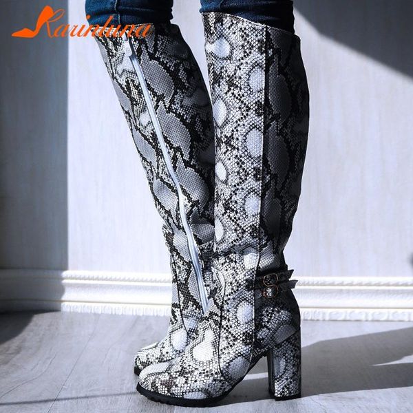 boots karin arrival big size 43 snake printed block high heels women shoes knee, Black
boots karin arrival big size 43 snake printed block high heels women shoes knee, Black