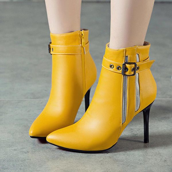 boots 2021 women's fashion thin heel waterproof platform high booties ankle for women bota feminina, Black
boots 2021 women's fashion thin heel waterproof platform high booties ankle for women bota feminina, Black