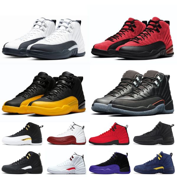 12 basketball shoes 12s mens sports sneakers the master university game royal winterized wntr michigan high trainers with sock
12 basketball shoes 12s mens sports sneakers the master university game royal winterized wntr michigan high trainers with sock