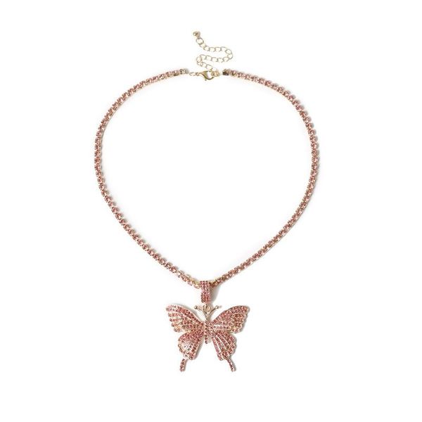 pendant necklaces hip hop jewelry iconic butterfly 1.6 inch cuban chain cubic charm pink tennis necklace for women, Silver
pendant necklaces hip hop jewelry iconic butterfly 1.6 inch cuban chain cubic charm pink tennis necklace for women, Silver