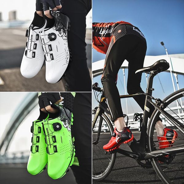 cycling shoes men outdoor sports self-locking road bike sneakers racing women bicycle shoe flat cleat mountain footwear, Black
cycling shoes men outdoor sports self-locking road bike sneakers racing women bicycle shoe flat cleat mountain footwear, Black