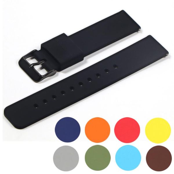 watch bands 14mm 16mm 18mm 20mm 22mm silicone band strap quick release watchband bracelet for samsung active 2 huami huawei smart, Black;brown
watch bands 14mm 16mm 18mm 20mm 22mm silicone band strap quick release watchband bracelet for samsung active 2 huami huawei smart, Black;brown
