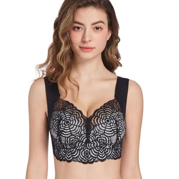 bras plus size lace for women underwired bh hollow out bra bralette womens underwear delicate embroidery lingerie brassiere, Red;black
bras plus size lace for women underwired bh hollow out bra bralette womens underwear delicate embroidery lingerie brassiere, Red;black
