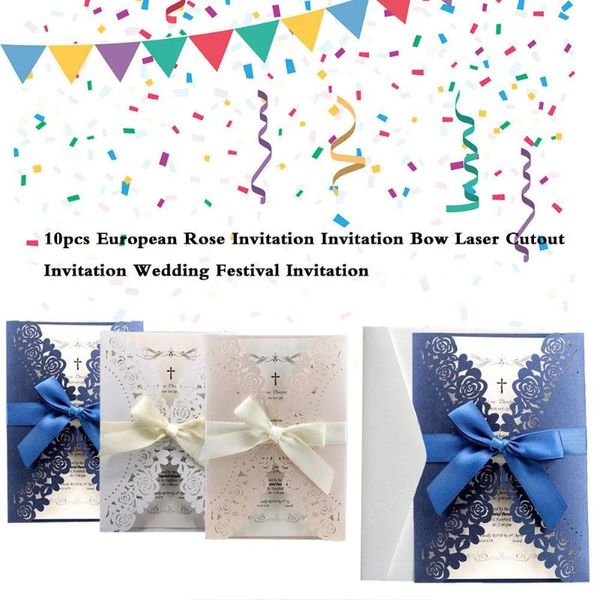 greeting cards 10pcs/ set european style elegant invitation rose bowknot hollow print envelopes wedding party decor
greeting cards 10pcs/ set european style elegant invitation rose bowknot hollow print envelopes wedding party decor