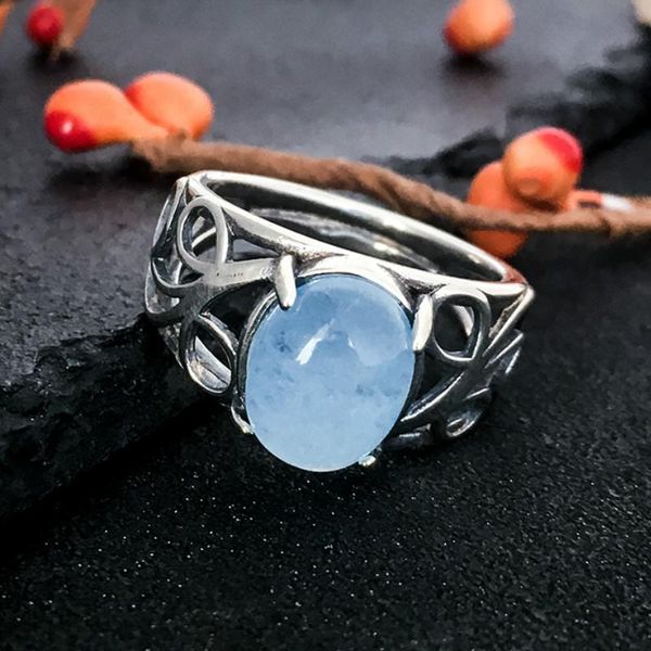 cluster rings oval 8*10mm blue jade gemstone ring female engagement wedding party jewelry s925 sterling silver vintage fine, Golden;silver
cluster rings oval 8*10mm blue jade gemstone ring female engagement wedding party jewelry s925 sterling silver vintage fine, Golden;silver