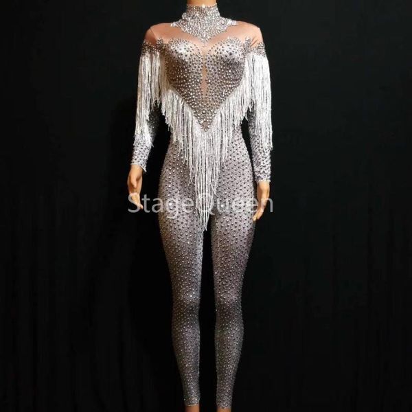 women's jumpsuits & rompers ab rhinestones nude jumpsuit long sleeves stones bodysuit performance party luxurious dance costume nightcl, Black;white
women's jumpsuits & rompers ab rhinestones nude jumpsuit long sleeves stones bodysuit performance party luxurious dance costume nightcl, Black;white