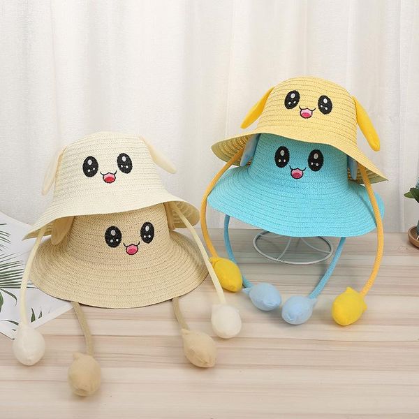 wide brim hats hat with moving ears for adults, cute straw hat, fisherman sun kids, Blue;gray
wide brim hats hat with moving ears for adults, cute straw hat, fisherman sun kids, Blue;gray