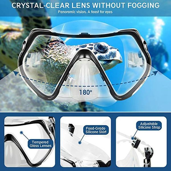 arrival anti-fog glasses diving mask accessories full dry snorkel set breathing tube snorkeling movement masks
arrival anti-fog glasses diving mask accessories full dry snorkel set breathing tube snorkeling movement masks