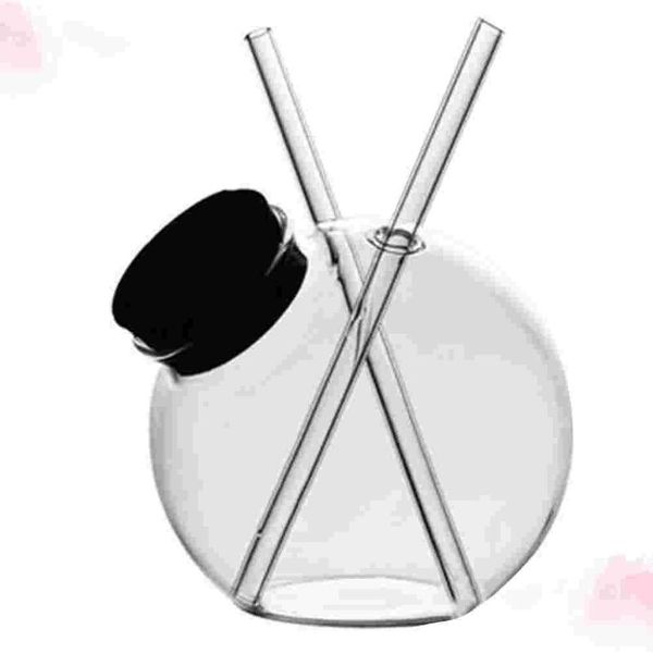 mugs ball shape cocktail glass straw cup glasses creative coffee for bar (285ml small size double straw)
mugs ball shape cocktail glass straw cup glasses creative coffee for bar (285ml small size double straw)