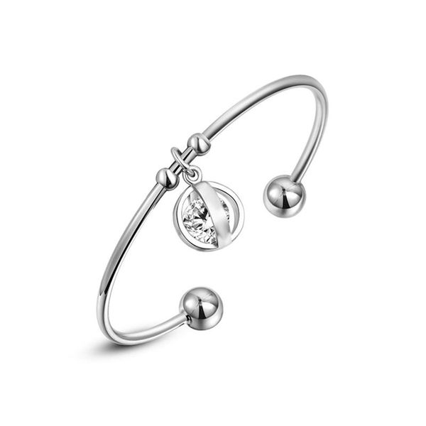 bangle aenine classic valentine's gift cubic zirconia stone bangles & bracelets jewelry fashion crystal cuff b15035, Black
bangle aenine classic valentine's gift cubic zirconia stone bangles & bracelets jewelry fashion crystal cuff b15035, Black