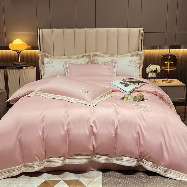 bedding sets 2021 est duvet cover bedsheet pillow case 4pcs bed 140s long-staple cotton embroidery luxury oriental set 
bedding sets 2021 est duvet cover bedsheet pillow case 4pcs bed 140s long-staple cotton embroidery luxury oriental set