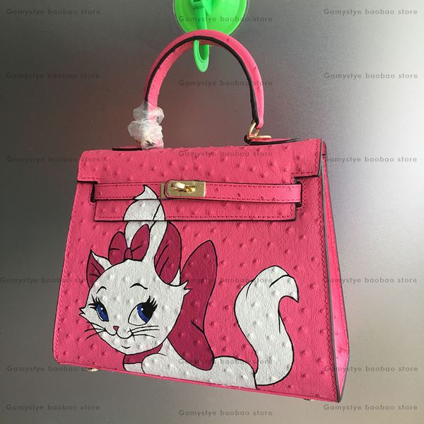 cut white cat bow graffiti art hand painting draw custom women totes cowhide handbags gift genuine leather bags
cut white cat bow graffiti art hand painting draw custom women totes cowhide handbags gift genuine leather bags