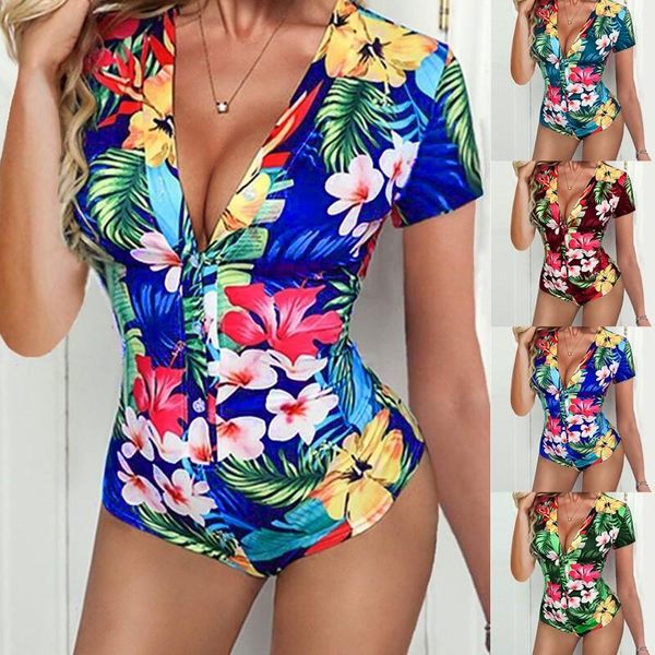 wepbel women bodysuits short sleeveless v-neck jumpsuits skinny floral printing casual deep v printed romper spot women's & rompers, Black;white
wepbel women bodysuits short sleeveless v-neck jumpsuits skinny floral printing casual deep v printed romper spot women's & rompers, Black;white