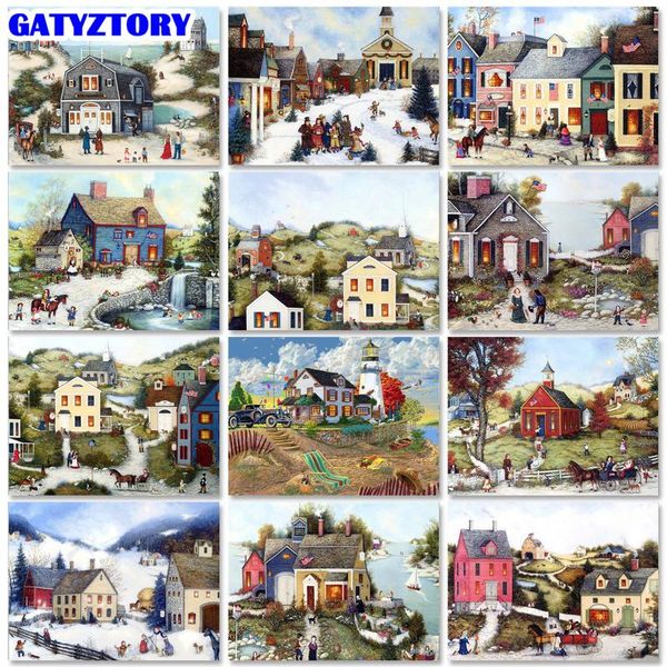 paintings gatyztory frameless paint by number canvas painting kits house picture for adults hand painted diy gift home room deco
paintings gatyztory frameless paint by number canvas painting kits house picture for adults hand painted diy gift home room deco