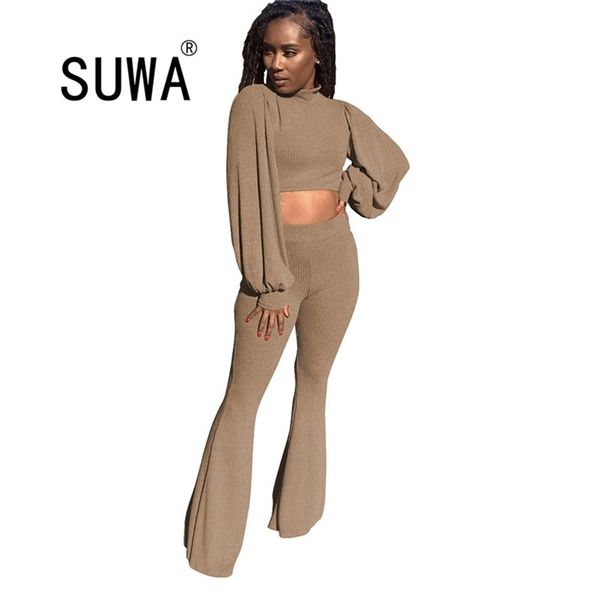 fall winter knitted women 2 piece matching sets clothes long sleeve crop tunic flare pants office work wear wholesale 210525, White
fall winter knitted women 2 piece matching sets clothes long sleeve crop tunic flare pants office work wear wholesale 210525, White