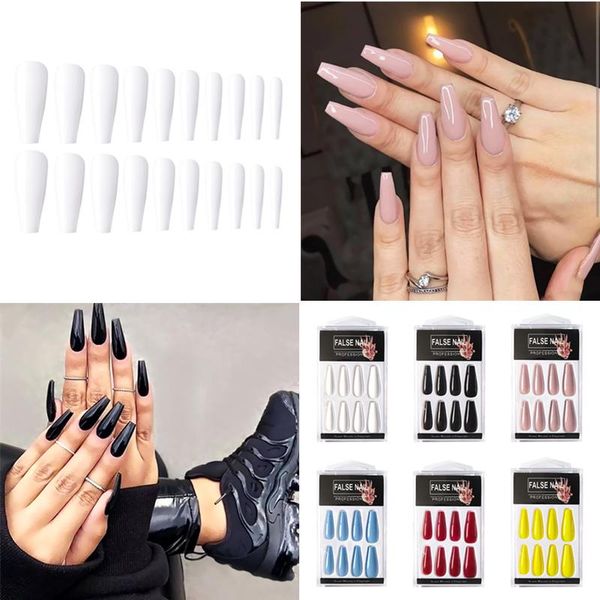 nail art kits 24pcs/box fake nails set full cover professional acrylic decorative patch colorful long ballet elegant sets
nail art kits 24pcs/box fake nails set full cover professional acrylic decorative patch colorful long ballet elegant sets