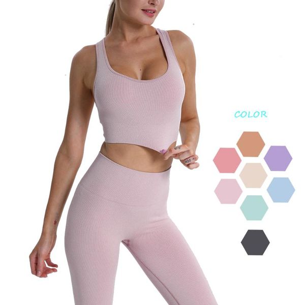 yoga outfit seamless leggings female 2 pcs set solid ribbed sports bra crop women clothing gym fitness jogger tights pant tracksuit
yoga outfit seamless leggings female 2 pcs set solid ribbed sports bra crop women clothing gym fitness jogger tights pant tracksuit