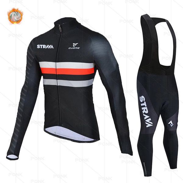 racing sets 2021 black strava team winter fleece cycling clothing uniforme ciclismo hombre long sleeve mtb sportswear bike clothes set, Black;blue
racing sets 2021 black strava team winter fleece cycling clothing uniforme ciclismo hombre long sleeve mtb sportswear bike clothes set, Black;blue