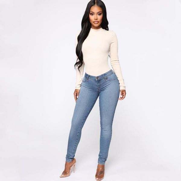 women's jeans autumn european and american style slim stretch feet pants women high waisted super stretchy, Blue
women's jeans autumn european and american style slim stretch feet pants women high waisted super stretchy, Blue