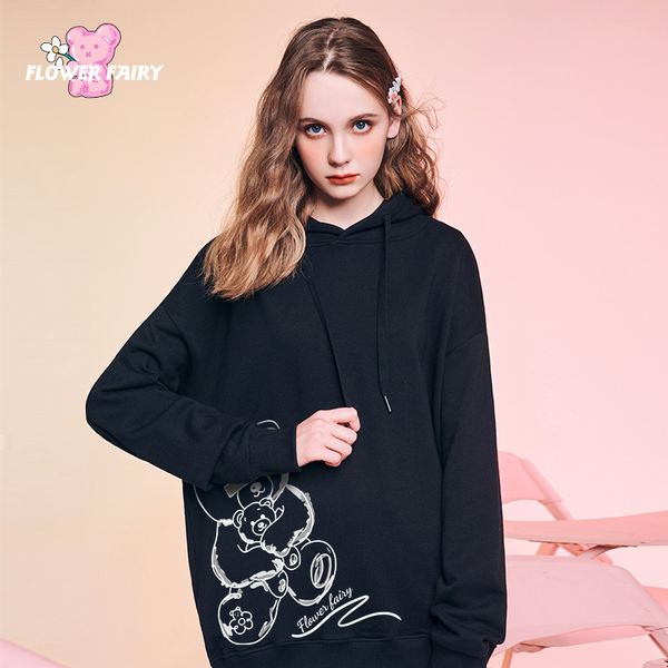 women's hoodies & sweatshirts female sweater autumn and winter wool in fashion 2021 soft all-matching japanese style hood baggy coat, Black
women's hoodies & sweatshirts female sweater autumn and winter wool in fashion 2021 soft all-matching japanese style hood baggy coat, Black
