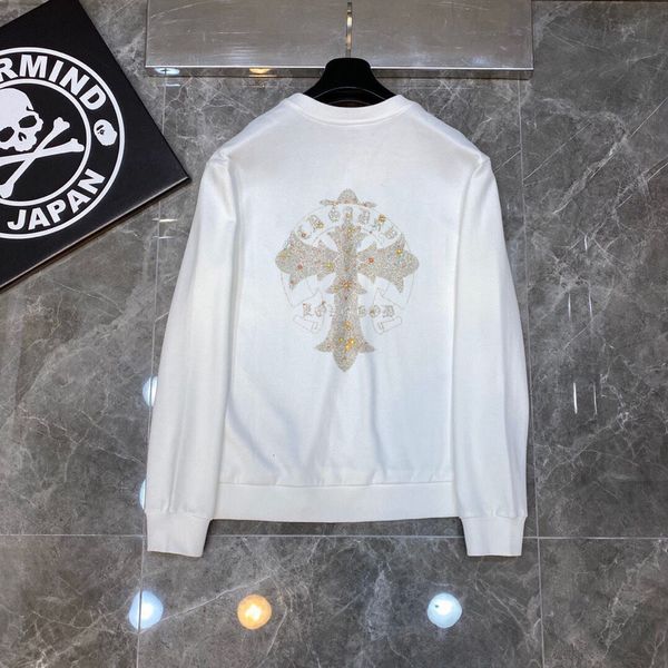 brand crosin pocket new chrome/hearts 21 chromehearts chest / crosin cross flower long sleeve sweater for men bb9k, Black 
brand crosin pocket new chrome/hearts 21 chromehearts chest / crosin cross flower long sleeve sweater for men bb9k, Black