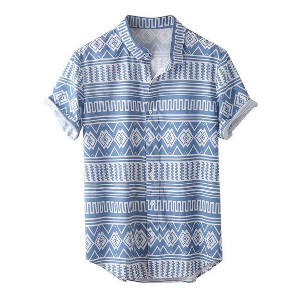 men's casual shirts mens clothing 2021 summer short-sleeved shirt blue and white stripes fashion simple camisas para hombre plus size x, White;black
men's casual shirts mens clothing 2021 summer short-sleeved shirt blue and white stripes fashion simple camisas para hombre plus size x, White;black