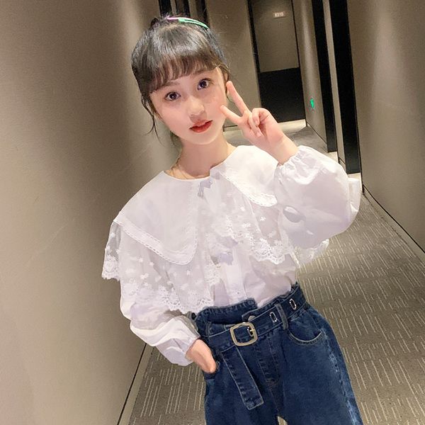 girls solid color shirts new spring and autumn clothes 2022 childrens big childrens long-sleeved top, White;black
girls solid color shirts new spring and autumn clothes 2022 childrens big childrens long-sleeved top, White;black