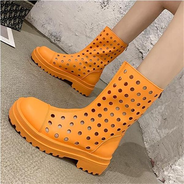 boots women summer breathable hollow hole ankle female soft comfortable platform motorcycle zapatos de mujer, Black
boots women summer breathable hollow hole ankle female soft comfortable platform motorcycle zapatos de mujer, Black