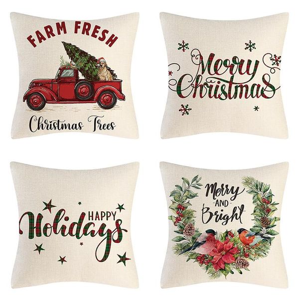 pillow case 4pcs christmas throw xmas theme printed pattern decorative pillowcases comfortable square cushion cover
pillow case 4pcs christmas throw xmas theme printed pattern decorative pillowcases comfortable square cushion cover