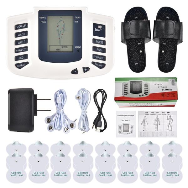 electric massagers tens muscle stimulator digital therapy full body massage relax 16pads pulse ems acupuncture health care machine
electric massagers tens muscle stimulator digital therapy full body massage relax 16pads pulse ems acupuncture health care machine
