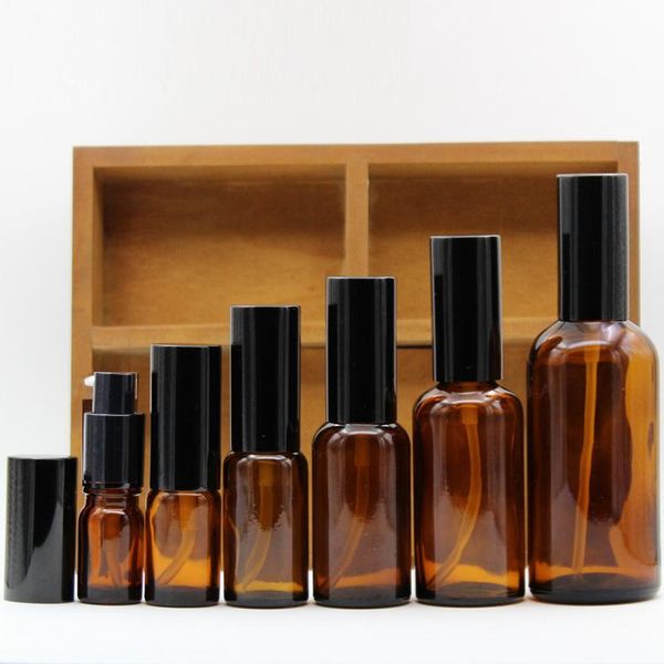 7pcs/lot 5/10/15/20/30/50/100ml diy empty clear/amber glass essential oil perfume bottle sprayer atomizer/lotion press pump head storage bot
7pcs/lot 5/10/15/20/30/50/100ml diy empty clear/amber glass essential oil perfume bottle sprayer atomizer/lotion press pump head storage bot