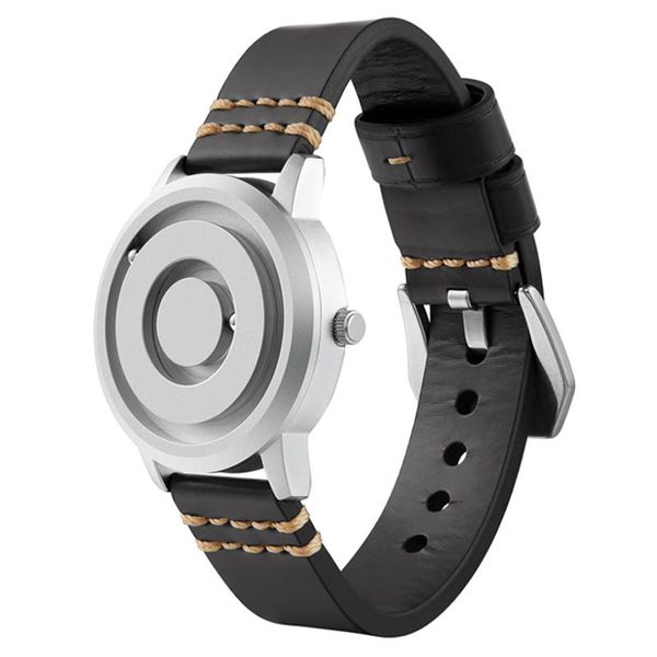 wristwatches unique innovative sliver magnetic ball metal parallel time space watch fashionable quartz simple men's lover gift, Slivery;brown
wristwatches unique innovative sliver magnetic ball metal parallel time space watch fashionable quartz simple men's lover gift, Slivery;brown