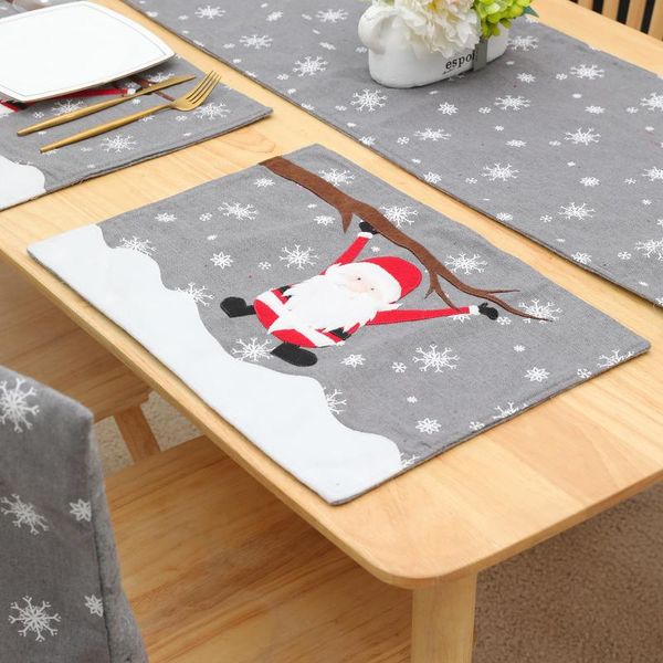 table cloth merry christmas placemat decorations tableware pad mat placemats xmas for dining home decor
table cloth merry christmas placemat decorations tableware pad mat placemats xmas for dining home decor